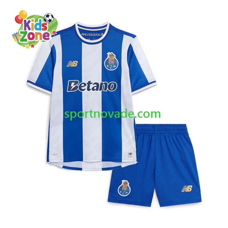 FC Porto Heim Trikot Kinder Kurzarm 2025-2026