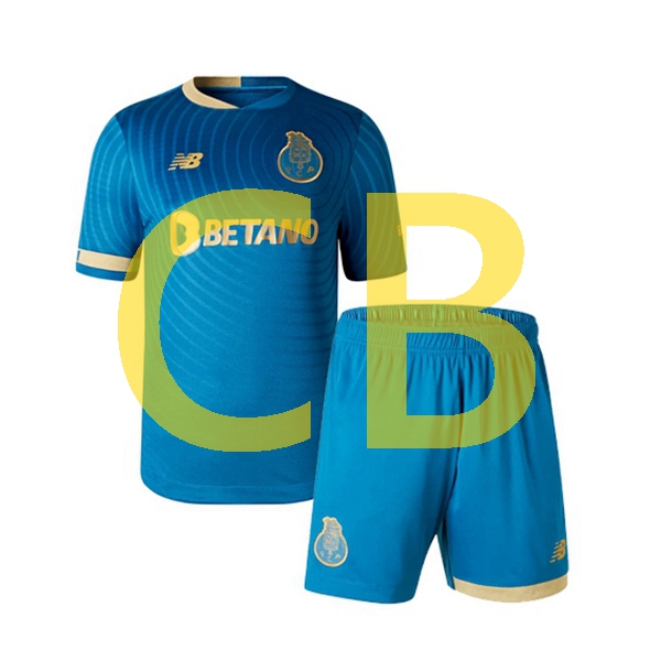 FC Porto Dritt Trikot Kinder Kurzarm 2023-2024