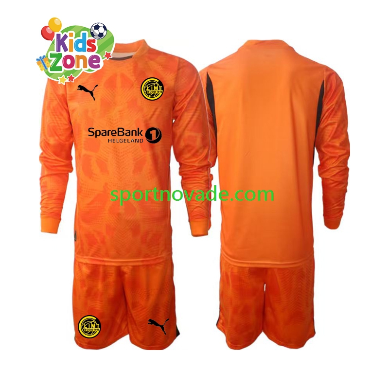 FK Bodø/Glimt Torwart Auswärts Trikot Kinder Langarm 2025