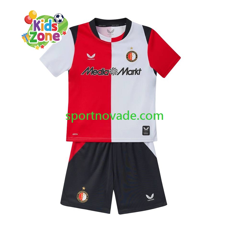 Feyenoord Rotterdam Heim Trikot Kinder Kurzarm 2026-2027