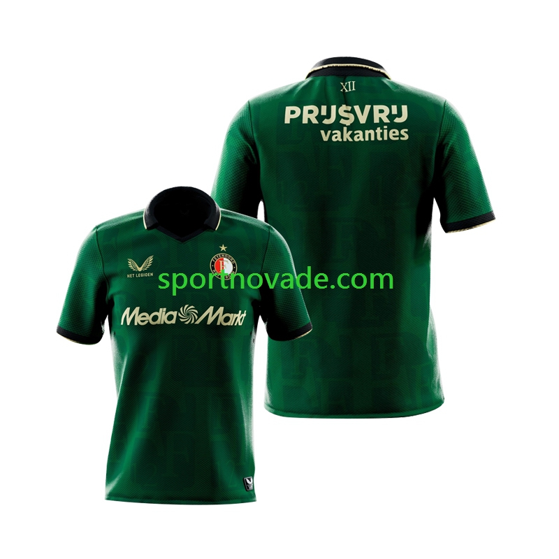 Feyenoord Rotterdam Viertes Trikot Herren Kurzarm 2025-2026