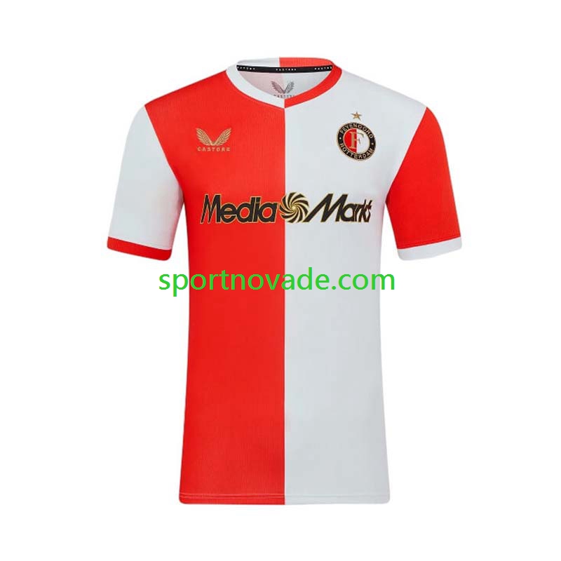 Feyenoord Rotterdam Heim Trikot Herren Kurzarm 2025-2026
