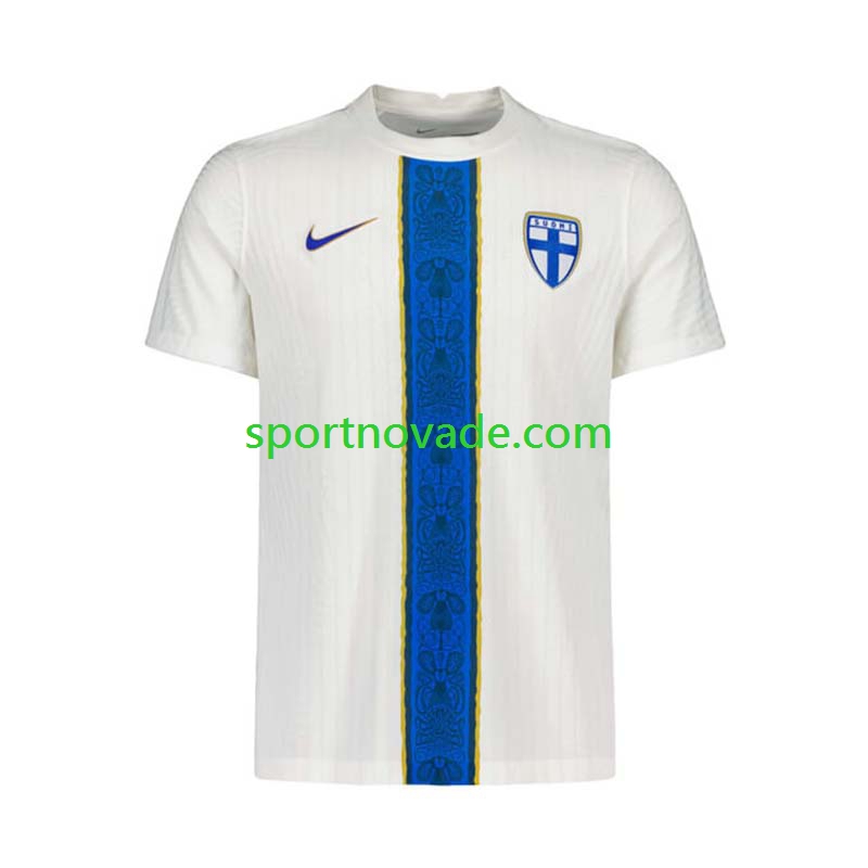 Finnland Heim Trikot Herren Kurzarm 2025