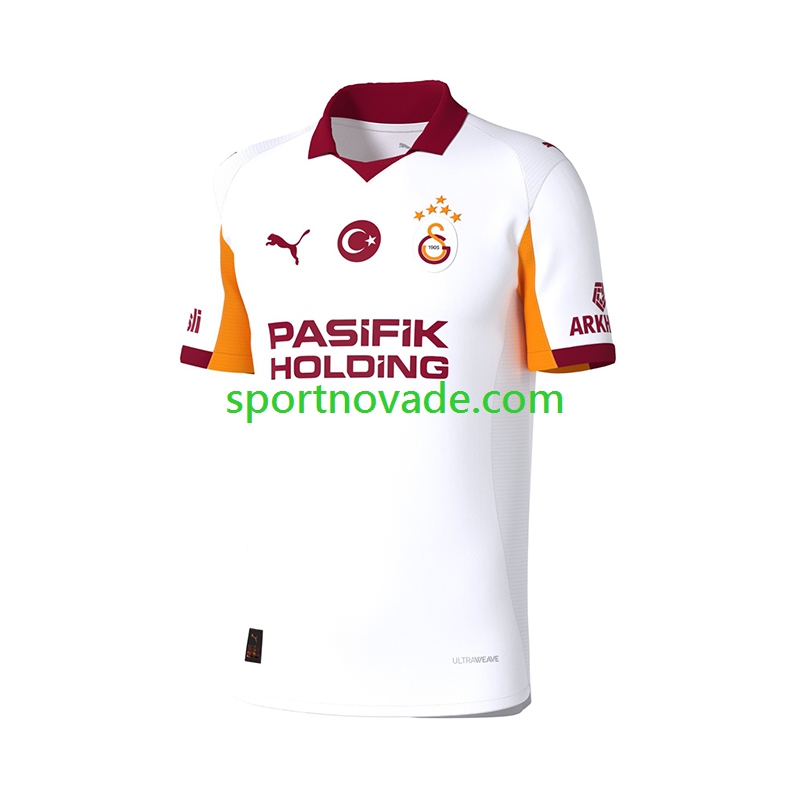 Galatasaray Auswärts Trikot Herren Kurzarm 2025-2026