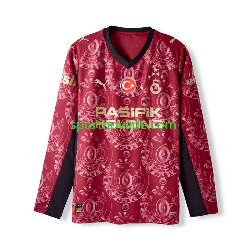 Galatasaray Dritt Trikot Herren Langarm 2025-2026