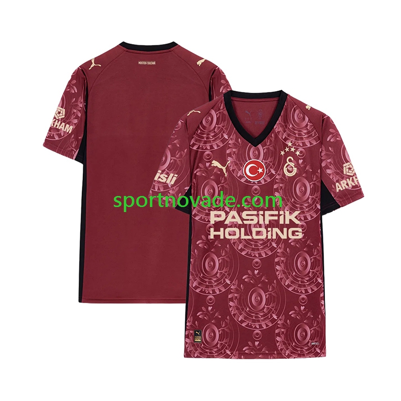Galatasaray Dritt Trikot Herren Kurzarm 2025-2026