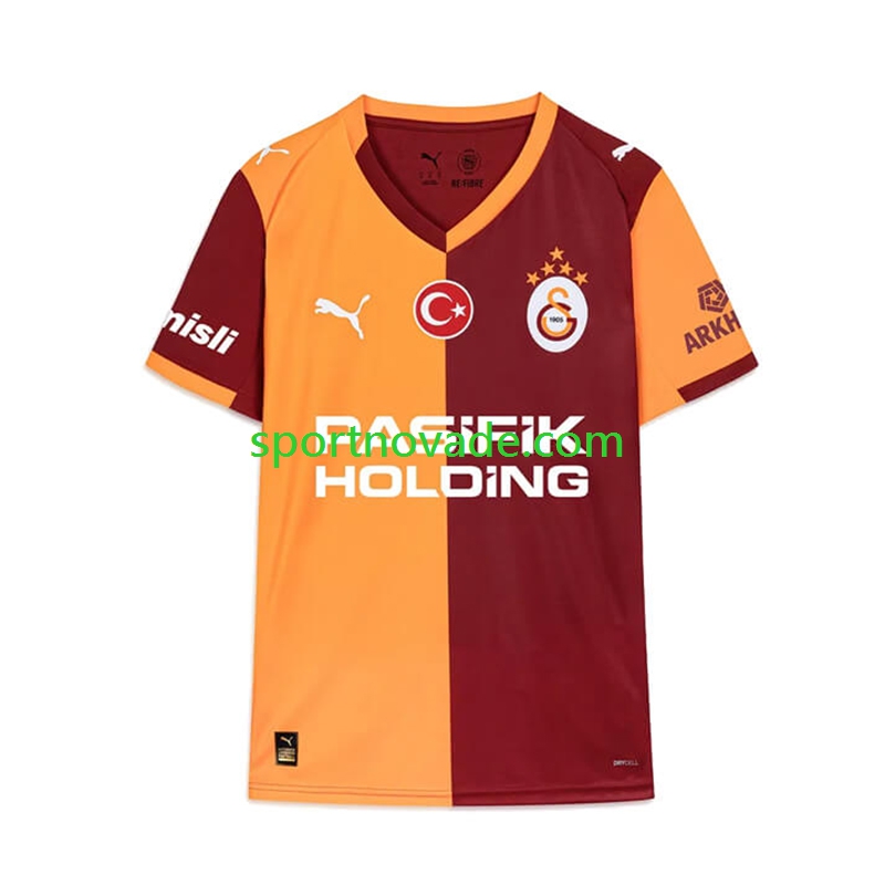 Galatasaray Heim Trikot Herren Kurzarm 2025-2026