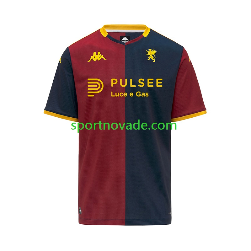 Genua Heim Trikot Herren Kurzarm 2025-2026