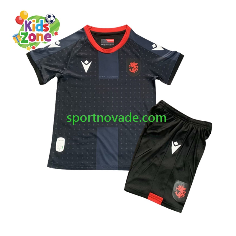 Georgia Auswärts Trikot Kinder Kurzarm 2024