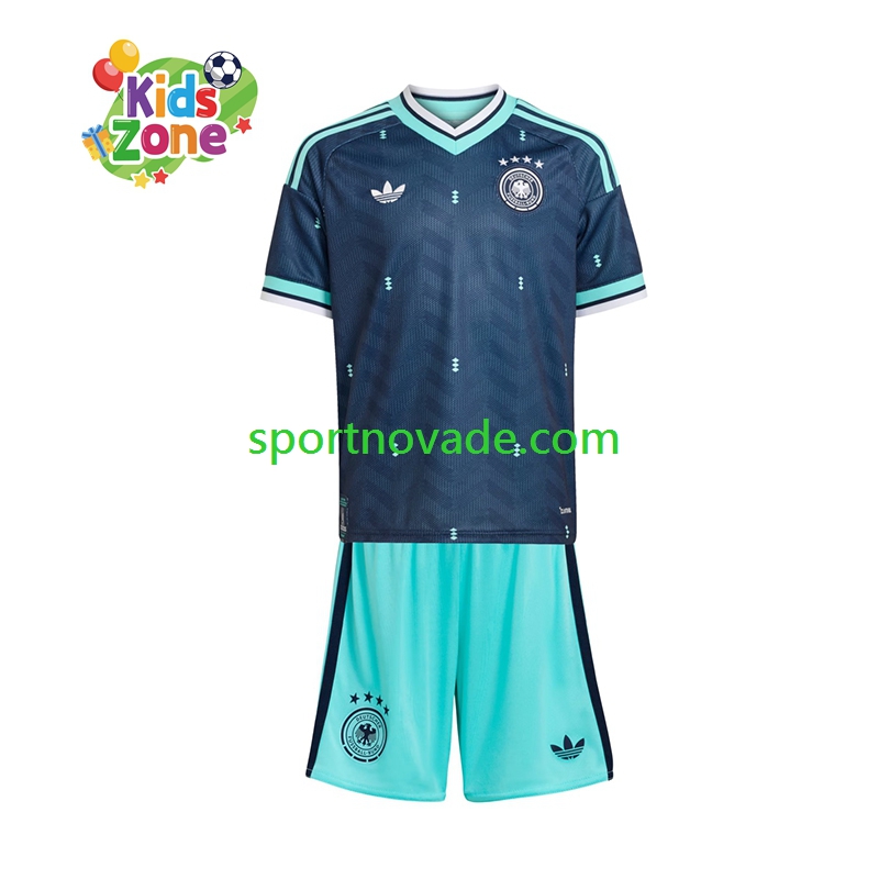Deutschland Auswärts Trikot Kinder Kurzarm World Cup 2026