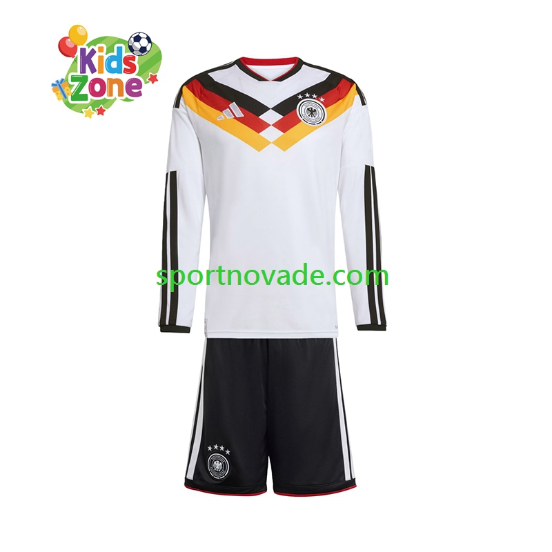 Deutschland Heim Trikot Kinder Langarm World Cup 2026