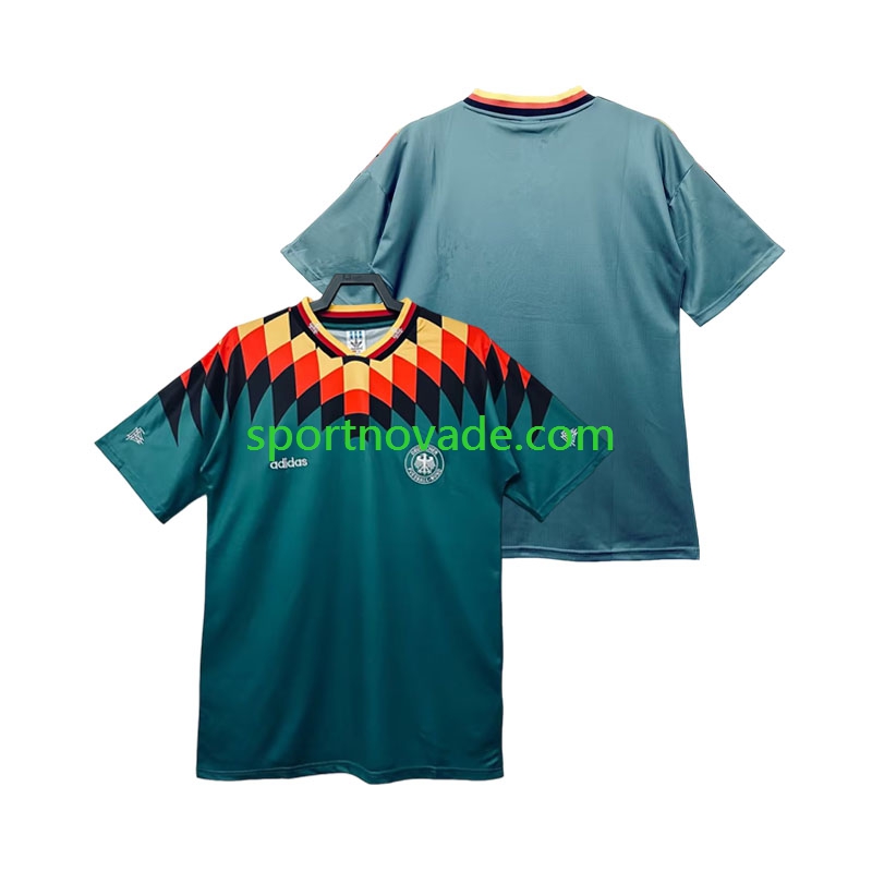 Deutschland Retro Auswärts Trikot Herren Kurzarm 1994