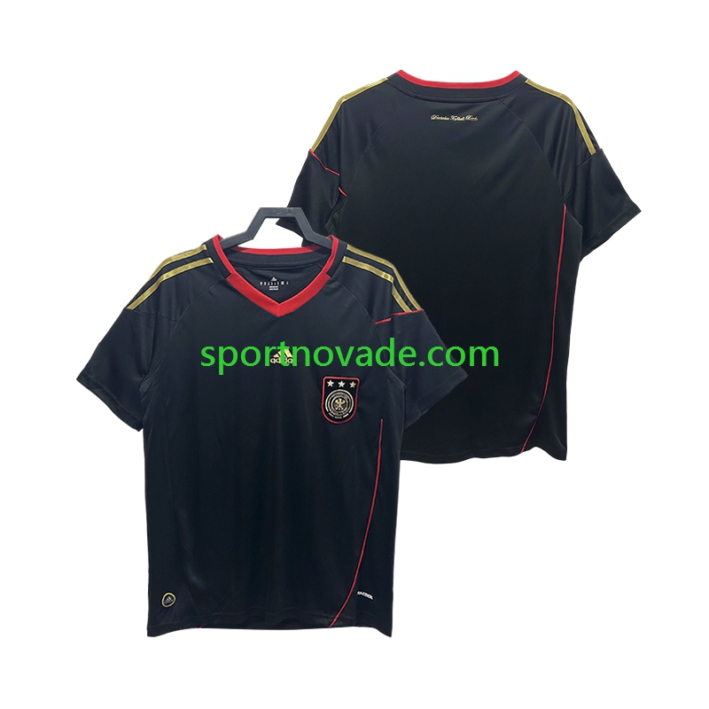 Deutschland Retro Auswärts Trikot Herren Kurzarm 2010