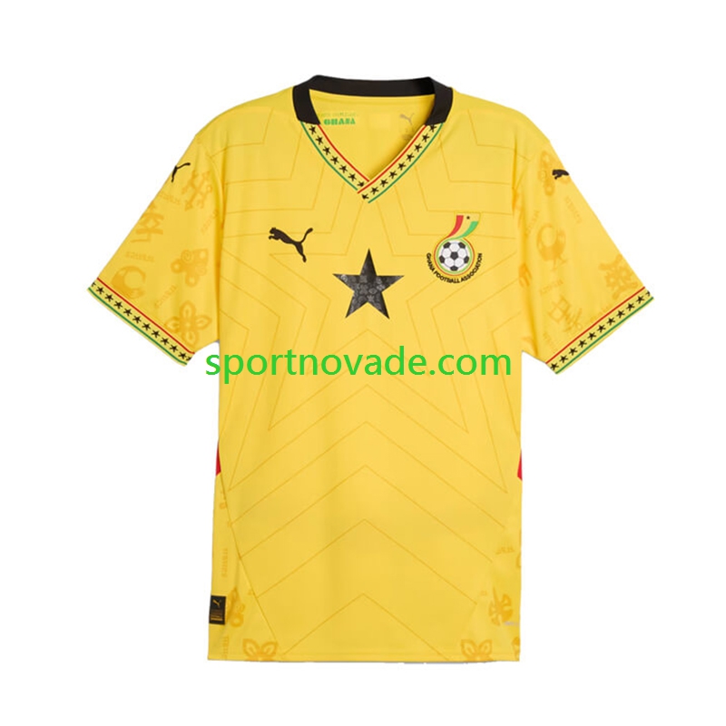 Ghana Auswärts Trikot Herren Kurzarm 2025