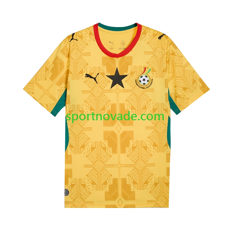 Ghana Auswärts Trikot Herren Kurzarm World Cup 2026