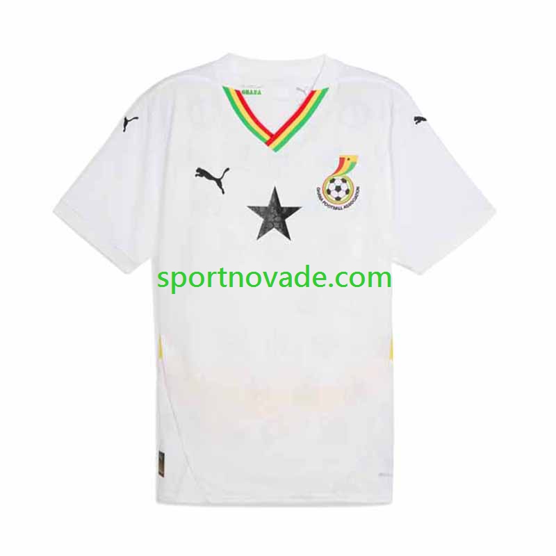 Ghana Heim Trikot Herren Kurzarm 2025