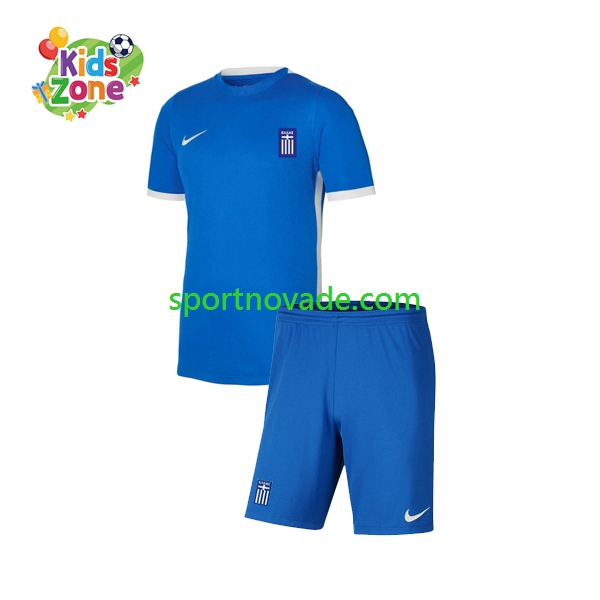 Griechenland Dritt Trikot Kinder Kurzarm 2022-2023