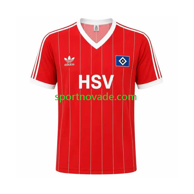 Hamburger SV Retro Auswärts Trikot Herren Kurzarm 1983
