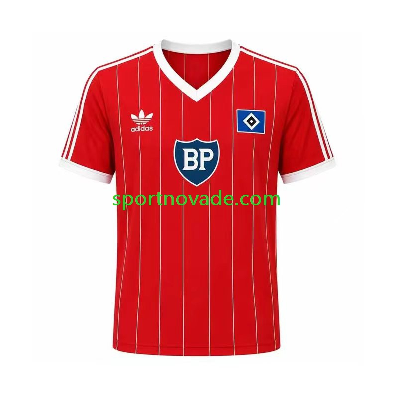 Hamburger SV Retro Auswärts Trikot Herren Kurzarm 1984