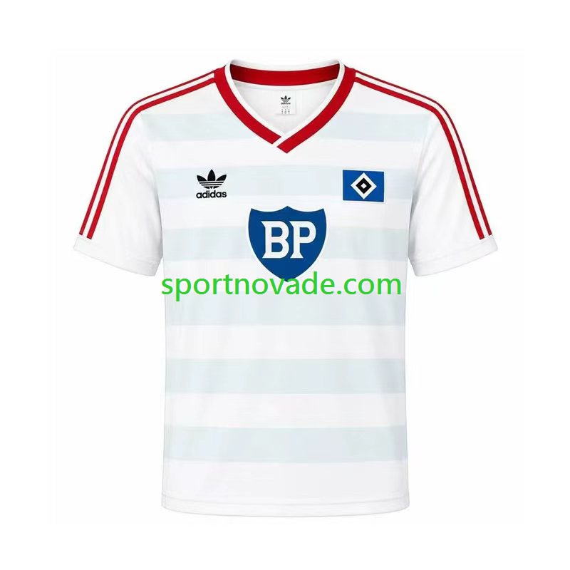 Hamburger SV Retro Auswärts Trikot Herren Kurzarm 1986