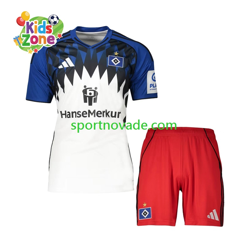 Hamburger SV Heim Trikot Kinder Kurzarm 2025-2026