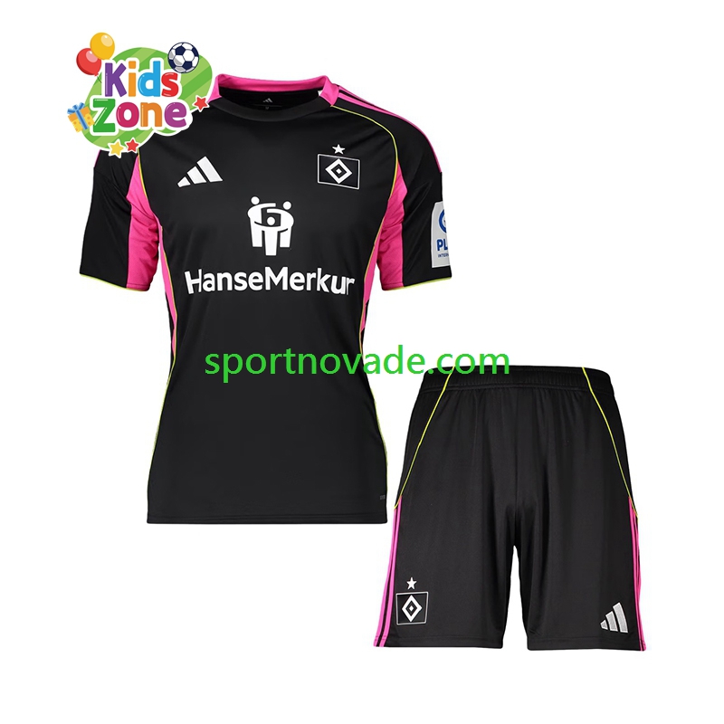 Hamburger SV Dritt Trikot Kinder Kurzarm 2025-2026