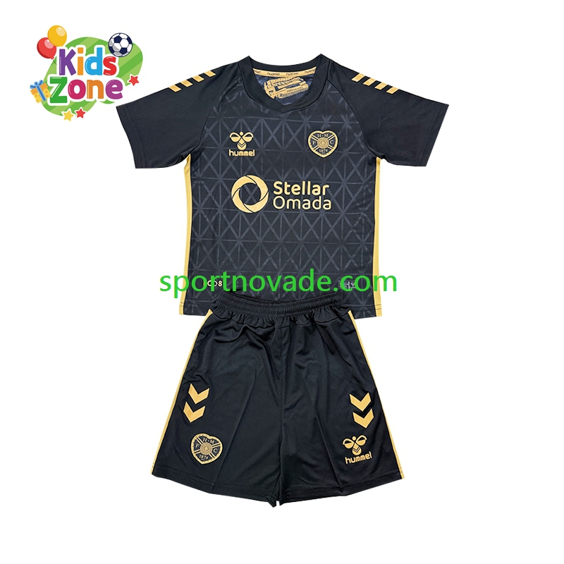 Hearts Dritt Trikot Kinder Kurzarm 2025-2026