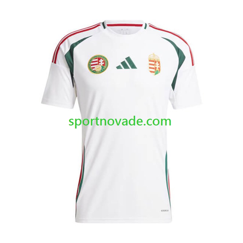 Ungarn Auswärts Trikot Herren Kurzarm Euro 2024