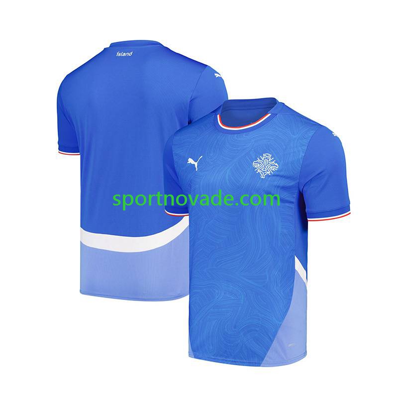 Island Heim Trikot Herren Kurzarm 2024