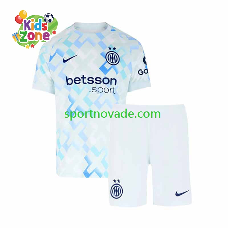 Inter Mailand Auswärts Trikot Kinder Kurzarm 2025-2026