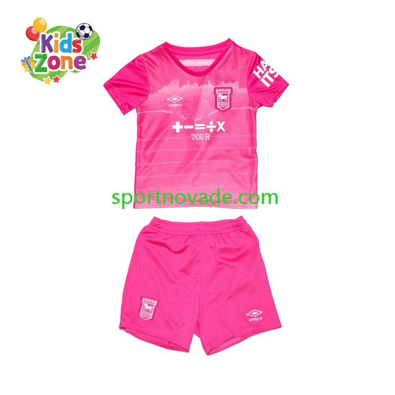 Ipswich Town Dritt Trikot Kinder Kurzarm 2024-2025