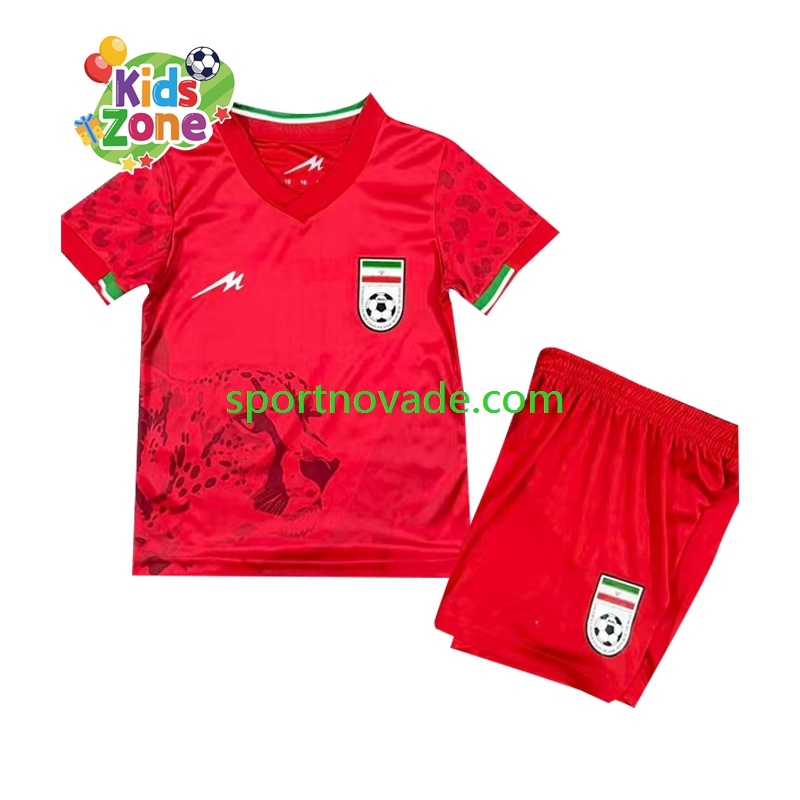 Iran Auswärts Trikot Kinder Kurzarm 2026