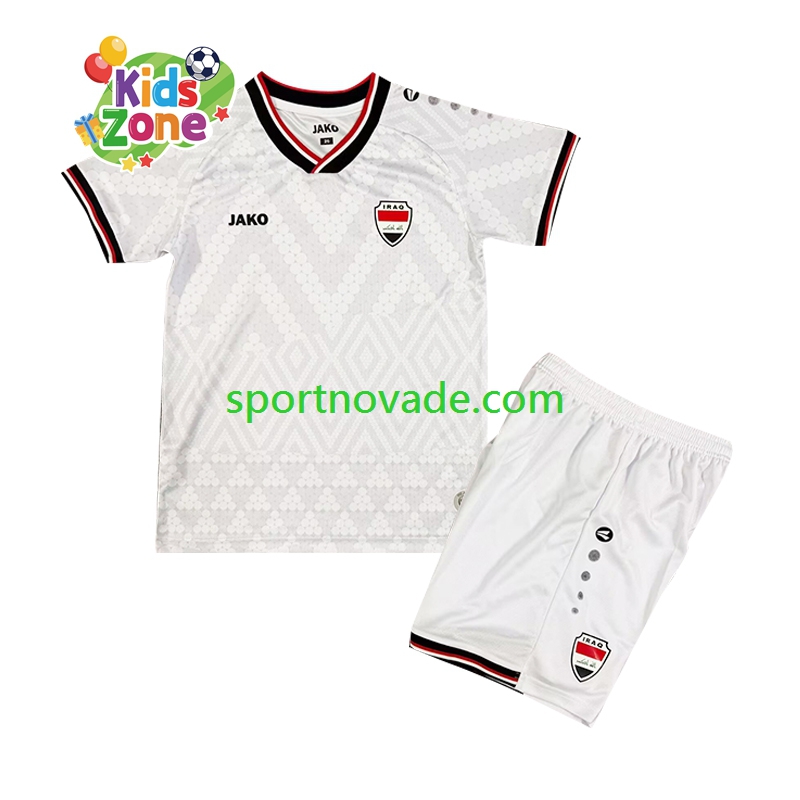 Irak Auswärts Trikot Kinder Kurzarm 2026-2027