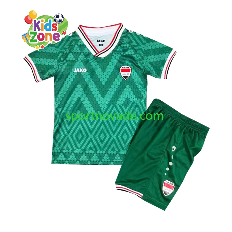 Irak Heim Trikot Kinder Kurzarm World Cup 2026