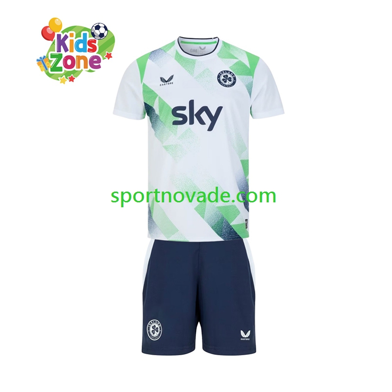 Irland Auswärts Trikot Kinder Kurzarm 2026
