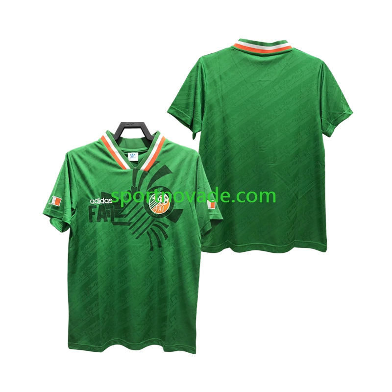 Irland Retro Heim Trikot Herren Kurzarm 1994