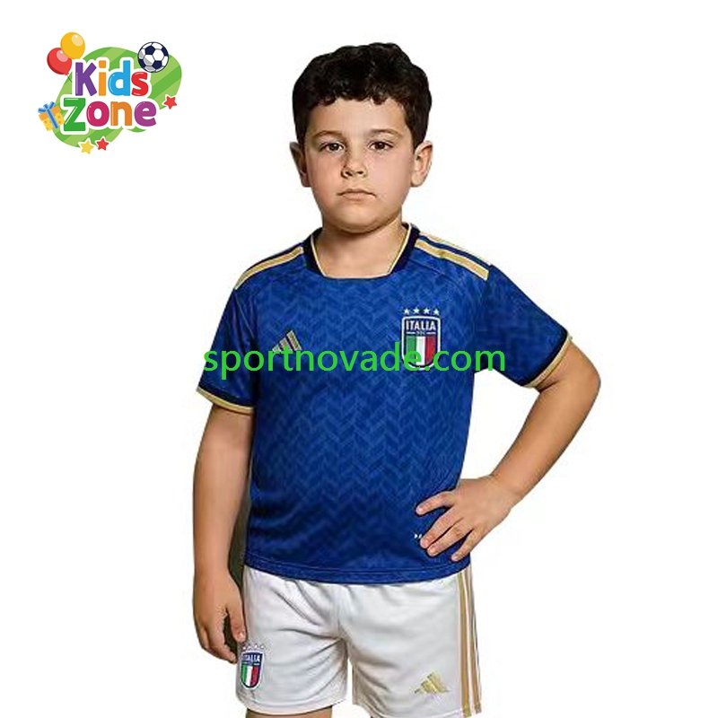 Italien Heim Trikot Kinder Kurzarm World Cup 2026