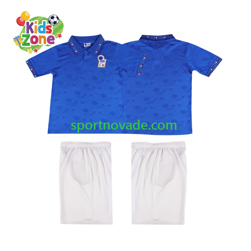 Italien Retro Heim Trikot Kinder Kurzarm 1994