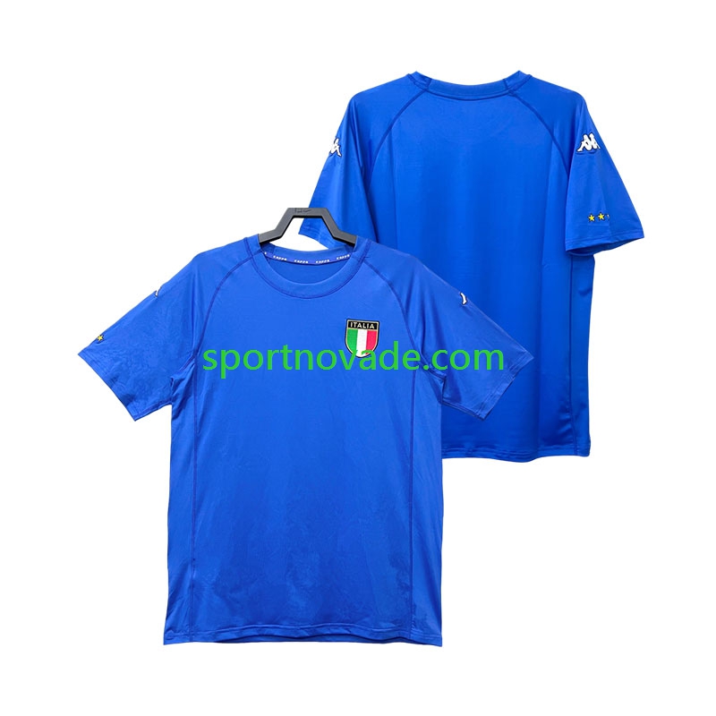 Italien Retro Heim Trikot Herren Kurzarm 2000