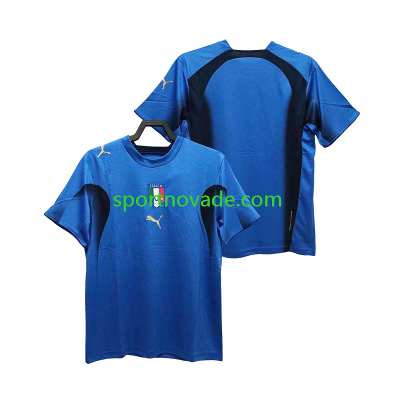 Italien Retro Heim Trikot Herren Kurzarm 2006
