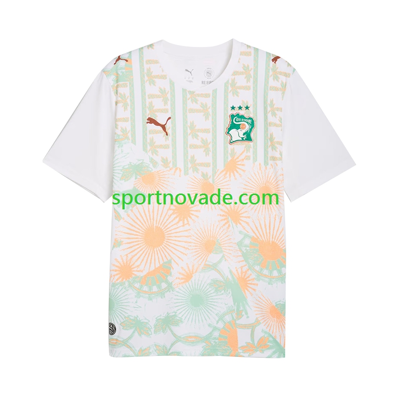 Elfenbeinküste Auswärts Trikot Herren Kurzarm World Cup 2026