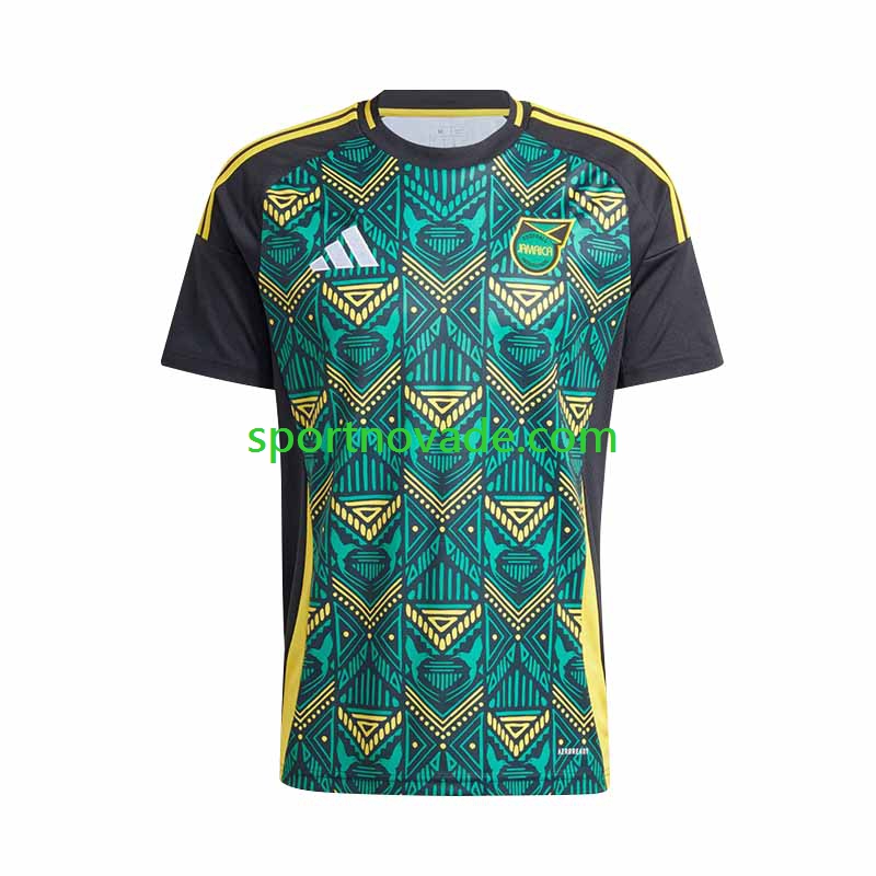 Jamaika Auswärts Trikot Herren Kurzarm 2024-2025