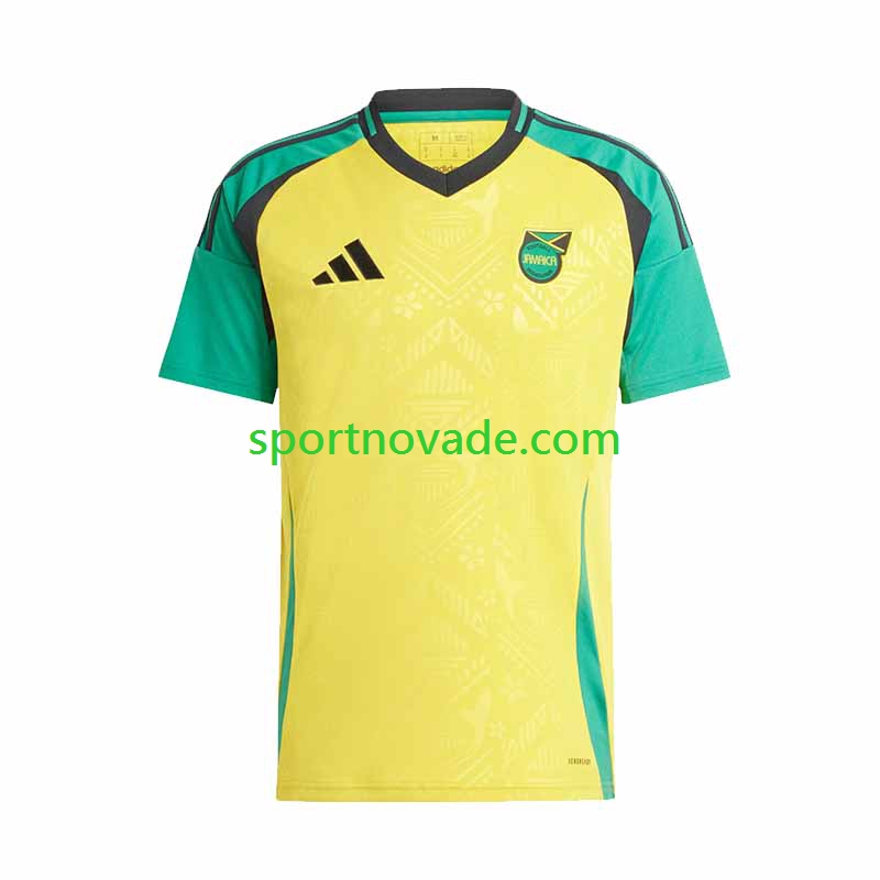 Jamaika Heim Trikot Herren Kurzarm 2024-2025