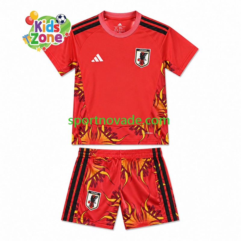 Japan Torwart Heim Trikot Kinder Kurzarm World Cup 2026