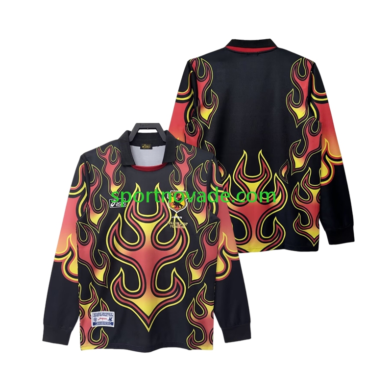 Japan Torwart Retro Heim Trikot Herren Langarm 1998