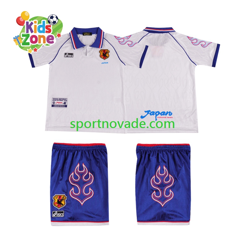 Japan Retro Auswärts Trikot Kinder Kurzarm 1998