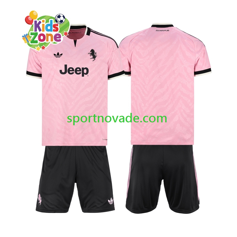 Juventus Turin Auswärts Trikot Kinder Kurzarm 2026-2027