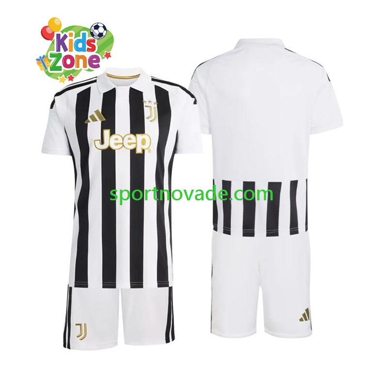 Juventus Turin Heim Trikot Kinder Kurzarm 2026-2027