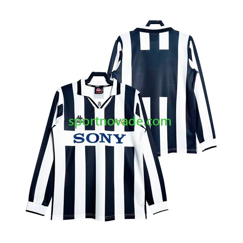 Juventus Turin Retro Heim Trikot Herren Langarm 1997