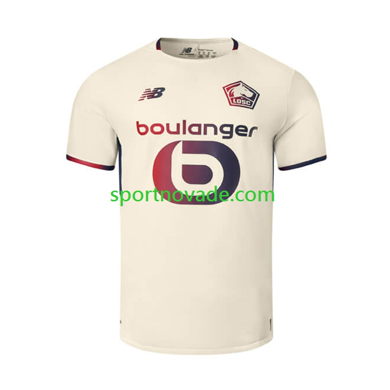 OSC Lille Auswärts Trikot Herren Kurzarm 2025-2026
